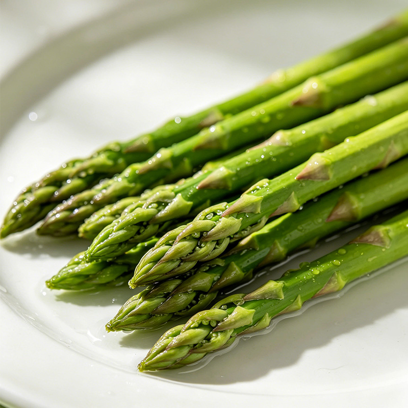 Pumpkin Simmered Asparagus