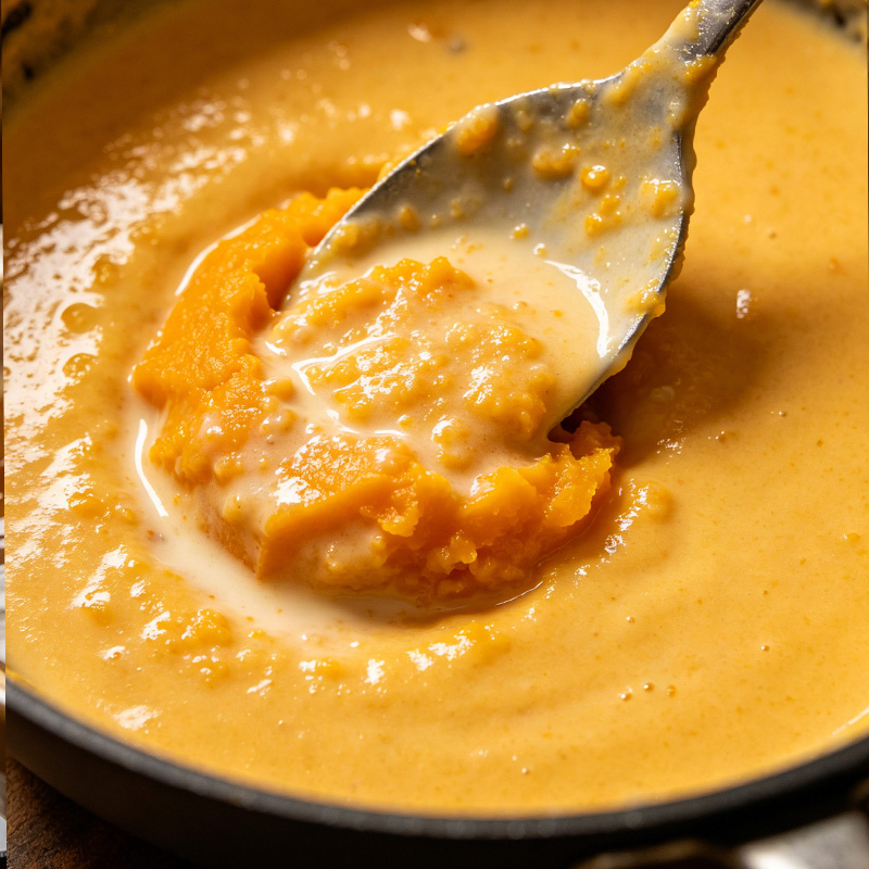 Pumpkin Simmered Asparagus