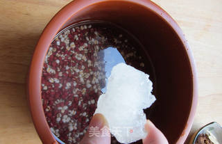 Red Bean and Job's Tears Drink