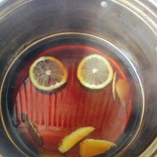 Recipe Name: Coca-Cola Ginger Tea with Lemon