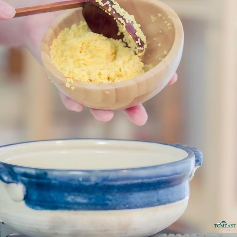 Millet, Yam and Pumpkin Porridge