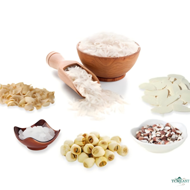 Lotus Seed, Lily Bulb and Euryale Ferox Porridge