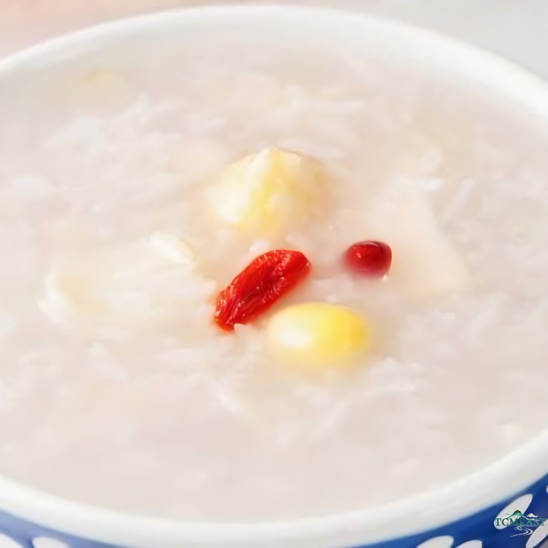 Lotus Seed, Lily Bulb and Euryale Ferox Porridge