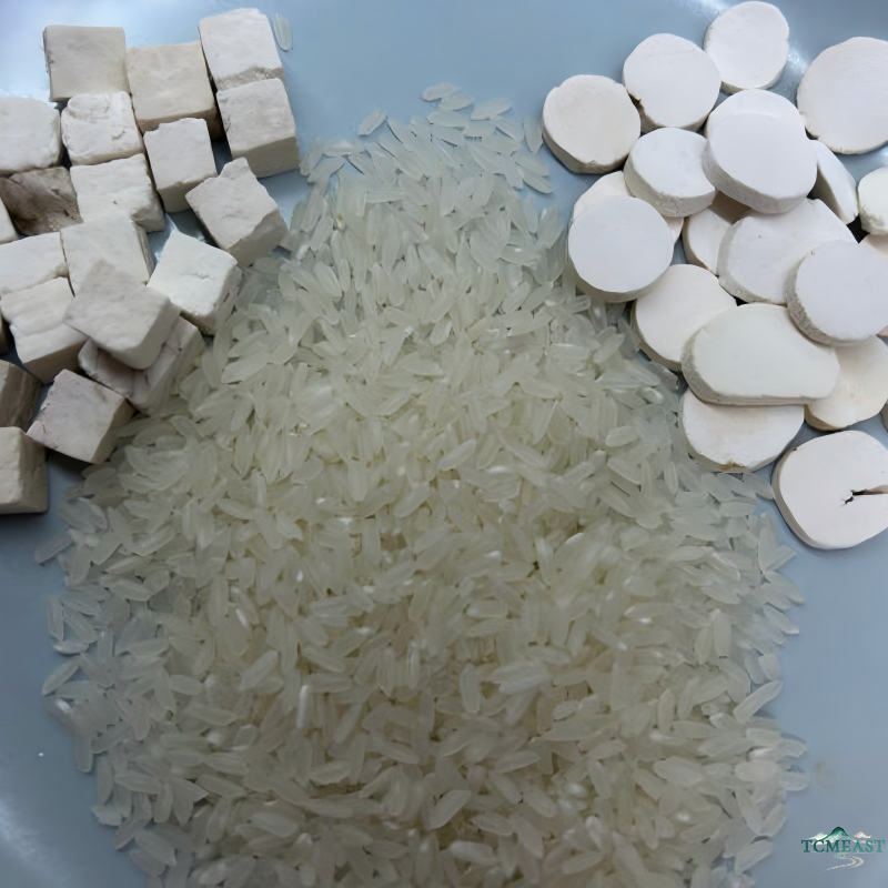 Poria Cocos, Chinese Yam and Rice Porridge