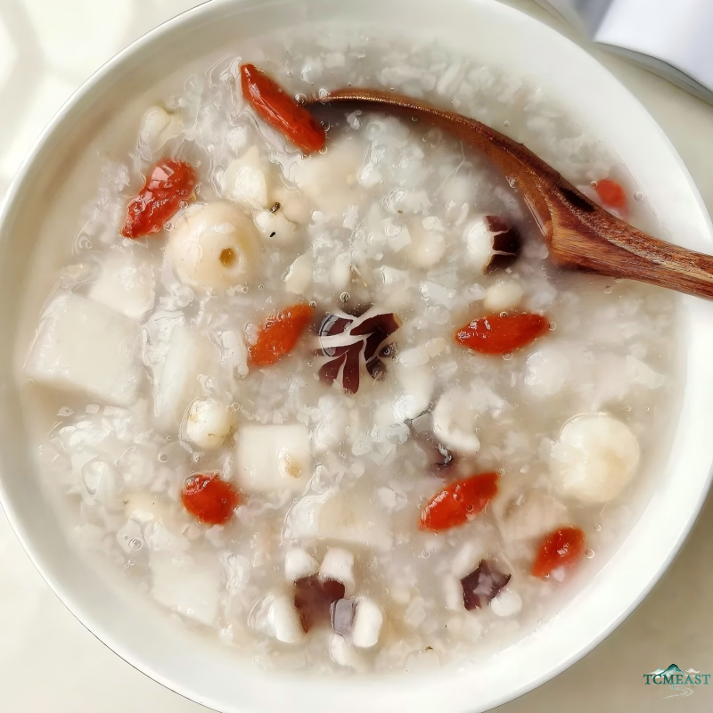 Poria Cocos, Chinese Yam and Rice Porridge