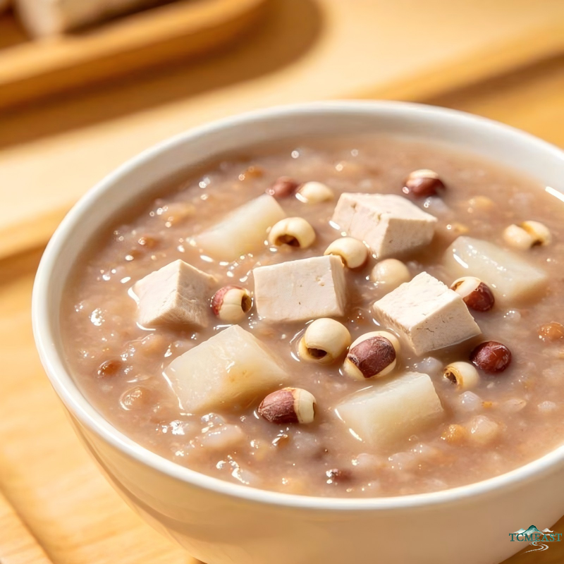 Poria Cocos, Chinese Yam and Rice Porridge