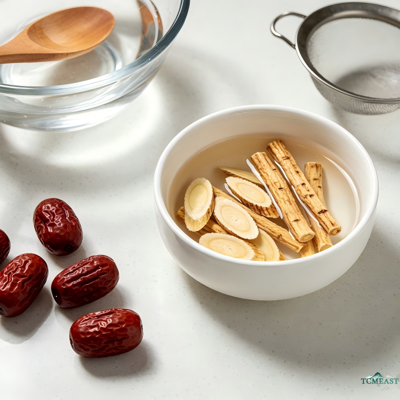 Astragalus and Codonopsis Millet Porridge (Qi-Boosting TCM Porridge)