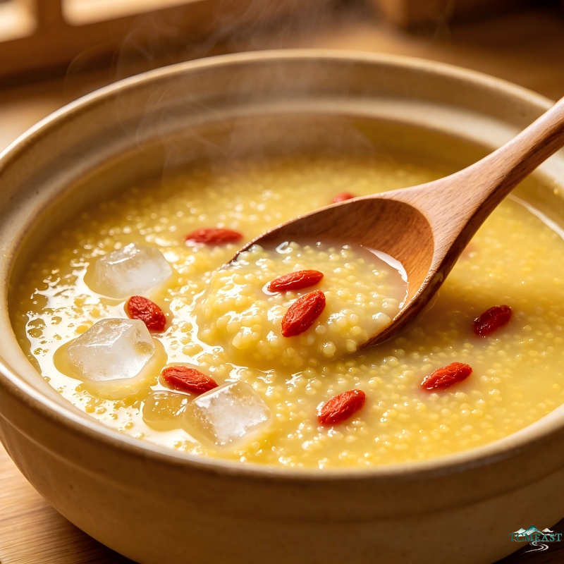 Astragalus and Codonopsis Millet Porridge (Qi-Boosting TCM Porridge)