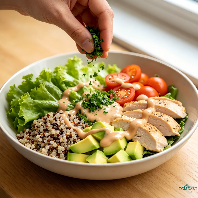 Quinoa Avocado Chicken Breast Salad
