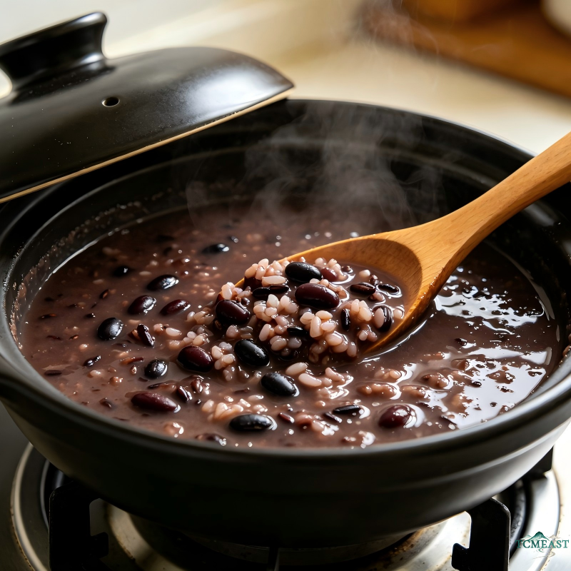 Black Five-Treasures Mixed Grain Porridge (Kidney-Nourishing Dark Congee)