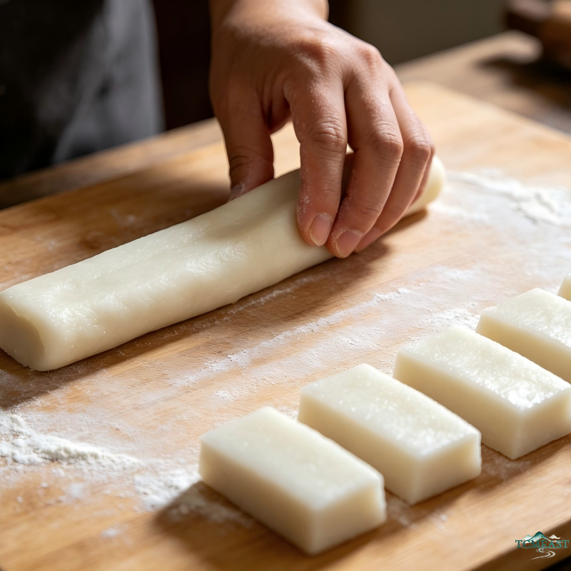 Ginger Juice Brown Sugar Glutinous Rice Cake (Ci Ba)