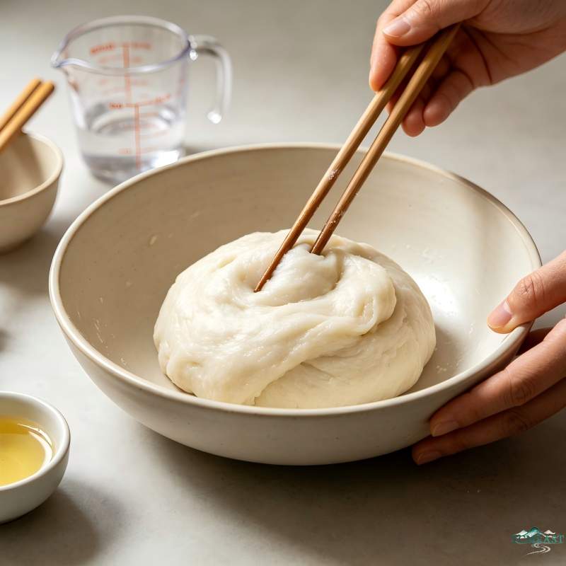 Ginger Juice Brown Sugar Glutinous Rice Cake (Ci Ba)