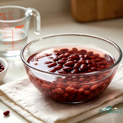 Red Bean Milk Pudding (Hong Dou Dun Nai)