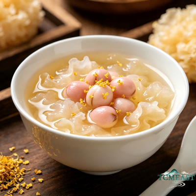 Osmanthus, Lotus Seed and Tremella Dessert Soup