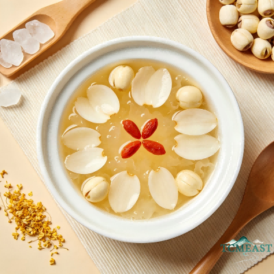 Lily Bulb, Lotus Seed and Tremella Dessert Soup