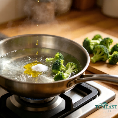 Wood Ear Mushroom, Carrot and Broccoli Stir-Fry