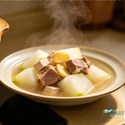Winter Melon, Poria Cocos and Lean Pork Soup