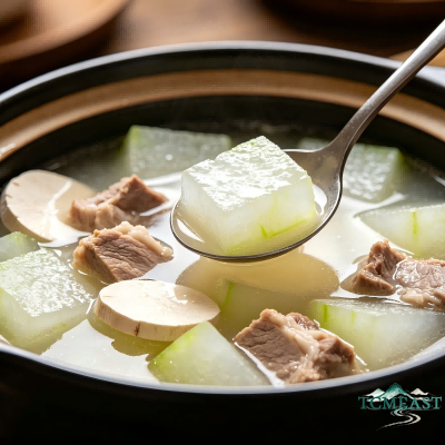 Winter Melon, Poria Cocos and Lean Pork Soup
