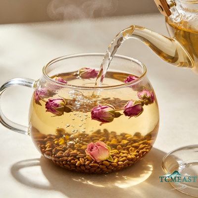 Cassia Seed and Rose Tea