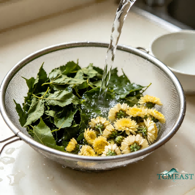 Mulberry Leaf and Chrysanthemum Tea