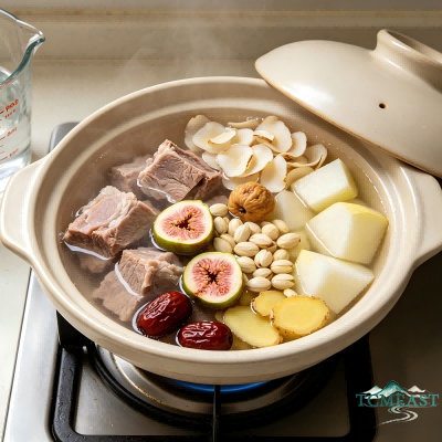 Snow Pear, Sea Coconut and Lean Pork Soup