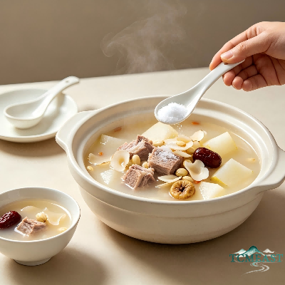 Snow Pear, Sea Coconut and Lean Pork Soup