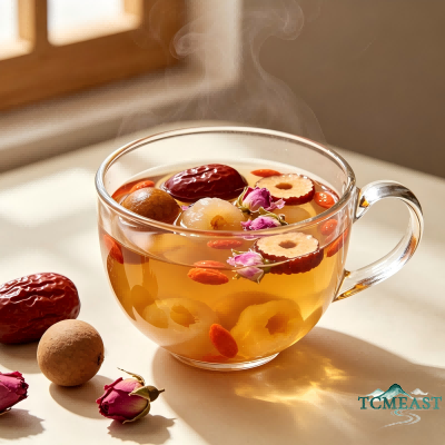 Red Date, Longan and Rose Tea