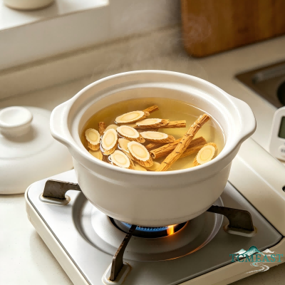 Astragalus and Codonopsis Tea (Huang Qi Dang Shen Qing Cha)