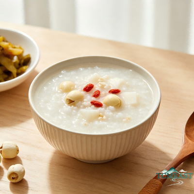 Lotus Seed and Chinese Yam Congee