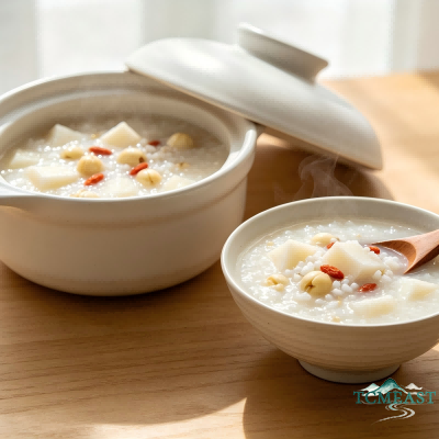 Lotus Seed and Chinese Yam Congee