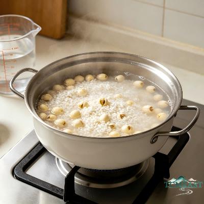 Lotus Seed and Chinese Yam Congee