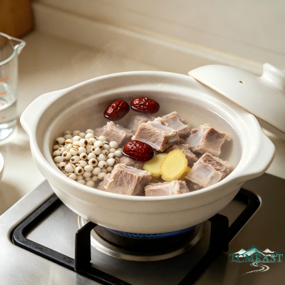 Chinese Yam, Euryale Ferox and Pork Rib Soup