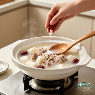 Chinese Yam, Euryale Ferox and Pork Rib Soup