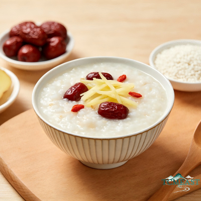 Ginger, Red Date and Glutinous Rice Porridge