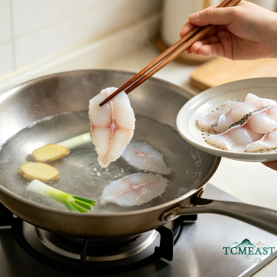 Stir-Fried Seabass Fillets
