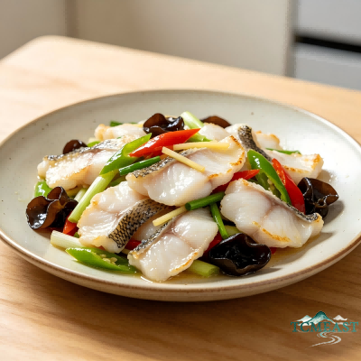 Stir-Fried Seabass Fillets