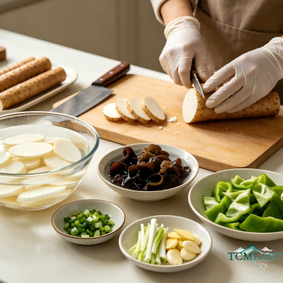 Stir-Fried Iron Yam