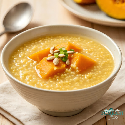 Pumpkin and Millet Porridge
