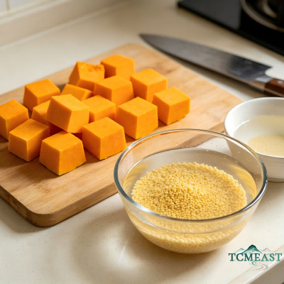 Pumpkin and Millet Porridge