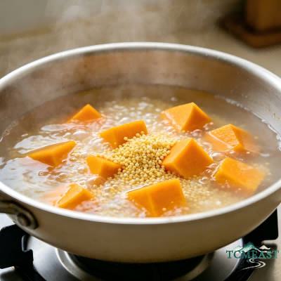 Pumpkin and Millet Porridge