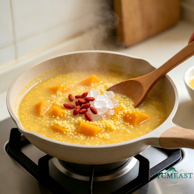 Pumpkin and Millet Porridge