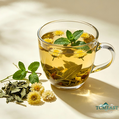 Sang Ju Bo He Tea (Mulberry Leaf, Chrysanthemum and Mint Tea)