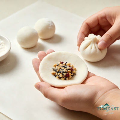 Peanut, Yam and Glutinous Rice Cake (Oil-Free, Low-Sugar Healthy Version)