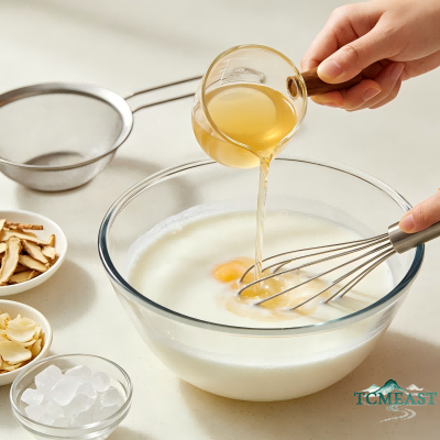 Yuzhu and Lily Bulb Milk Pudding