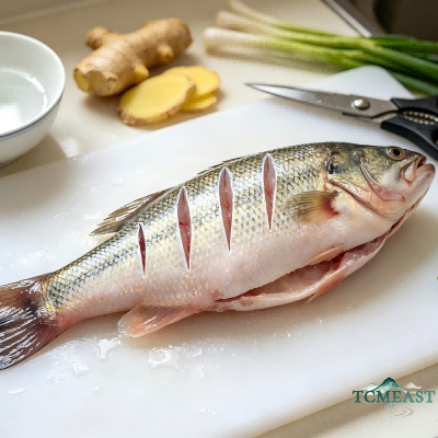 Steamed Sea Bass
