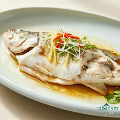 Steamed Sea Bass