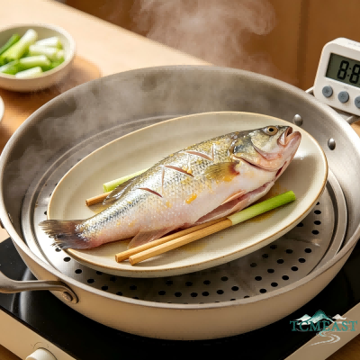 Steamed Sea Bass