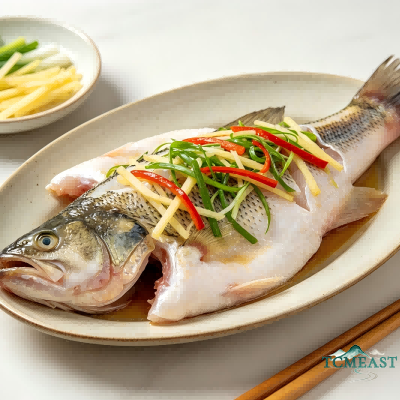 Steamed Sea Bass