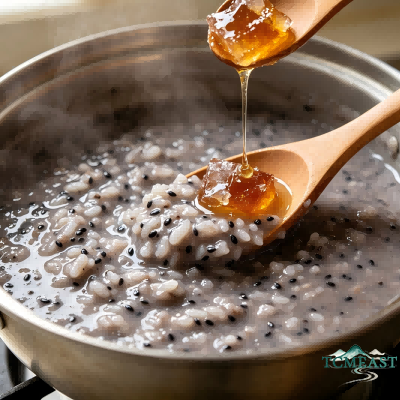 Black Sesame Congee