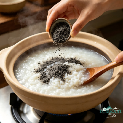 Black Sesame Congee